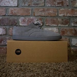 Men's Clae Grey Suede Size 12